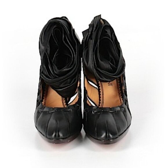 Yves Saint Laurent | Sexy Black Ankle Wrap Heels Size EU 37.5 - Picture 14 of 14